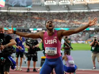 “Niemand verdient het goud meer dan ik”: Amerikaan Noah Lyles nieuwe spurtkoning op de 100m