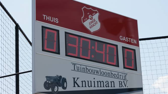 Scorebord: uitslagen en standen in het amateurvoetbal