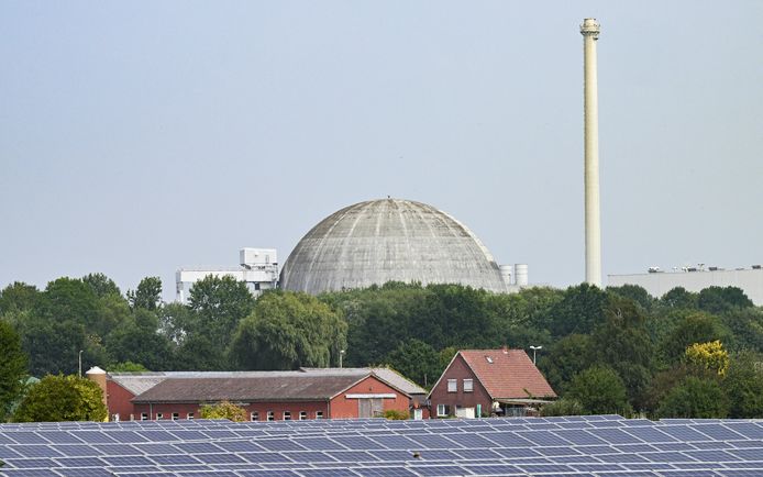 De kerncentrale in het Duitse Stadland
