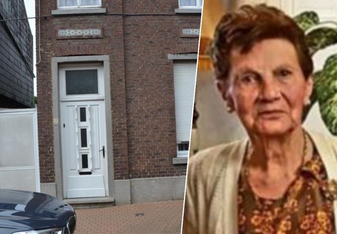 Julia Giboux (101) uit Manage in Henegouwen woonde nog zelfstandig thuis.