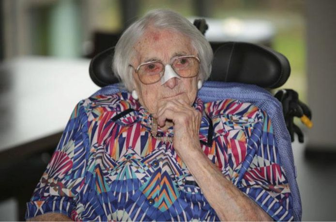 Rachel Neyt is nu 108 jaar.