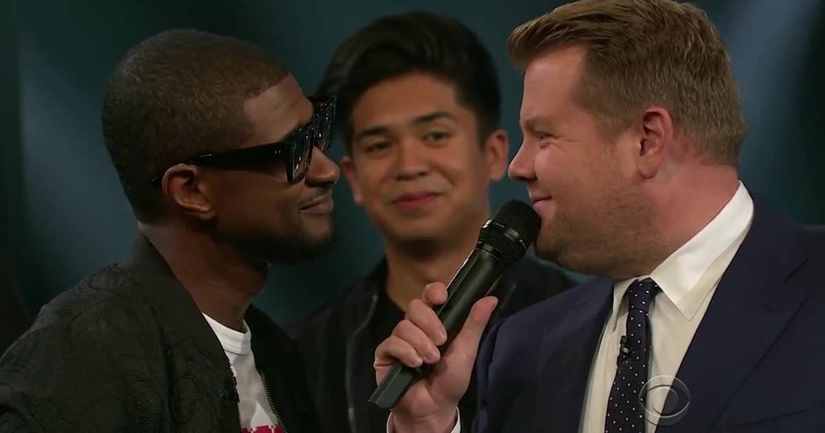 Wie is de meest sexy zanger? James Corden daagt Usher en Luke Evans uit
