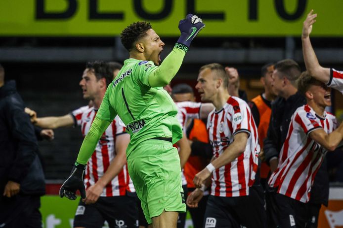 Maduka Okoye was weer eens belangrijk voor Sparta.
