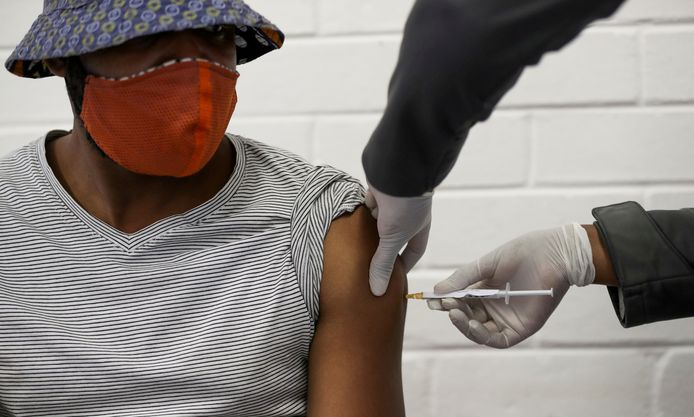 Vaccination à Soweto, en Afrique du Sud