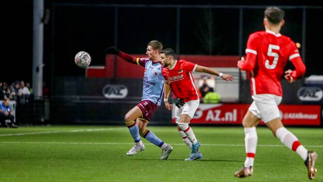 Helmond Sport ziet zege door de neus geboord worden door dubieus afgekeurd doelpunt