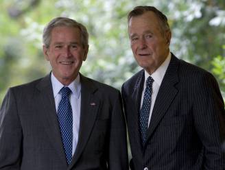 President Bush sr. sprak zijn laatste woorden aan de telefoon met zoon Bush jr.