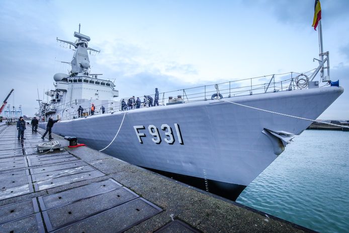 België zal het fregat Louise-Marie naar de Rode Zee sturen om deel te nemen aan de EU-missie.