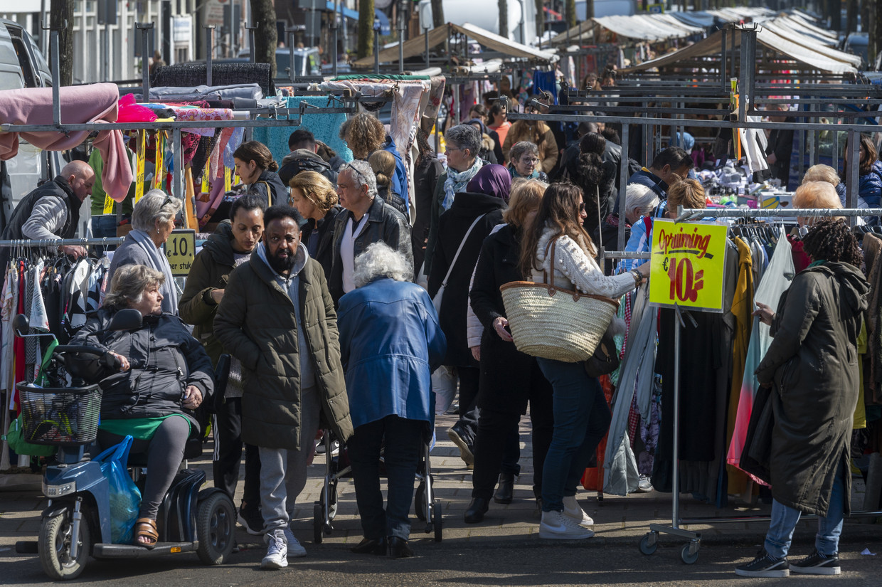 Ook de Westermarkt kampt met leegstand, stelt lezer Ed Wijnberg. Beeld ANP / Evert Elzinga