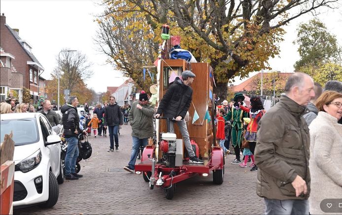 De intocht van Sinterklaas in 's-Gravenzande van 23 november 2019.