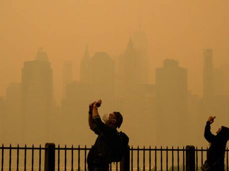 Extreme luchtvervuiling in New York: ‘Zo beangstigend dat je geen kant op kunt, het is overal’