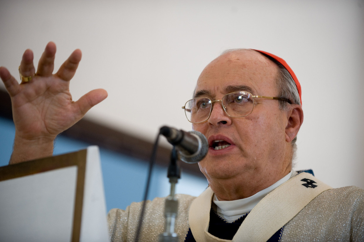 Jaime Ortega, aartsbisschop van Havana. Beeld afp