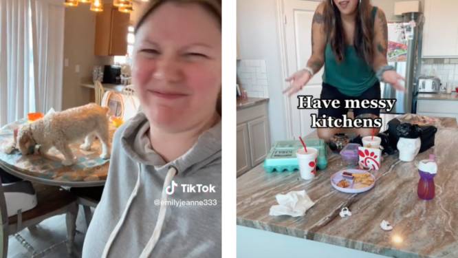 Steeds meer mama’s schamen zich op sociale media niet meer voor hun rommelige huis: “Ik ben een ‘hot mess mom’”