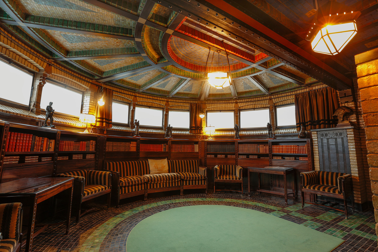 Het interieur van jachthuis Sint Hubertus. Beeld Rijksvastgoedbedrijf