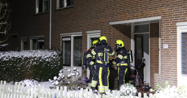 Brand in Molenhoek: matras en deken vatten vlam