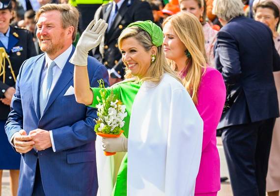 Dit is waarom Máxima vandaag in Rotterdam groen en wit draagt
