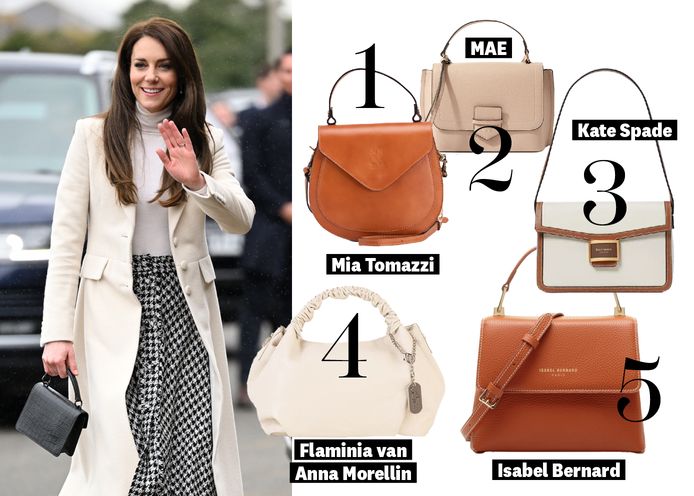 Kate Middleton zweert bij dit type handtas met deze 15 exemplaren