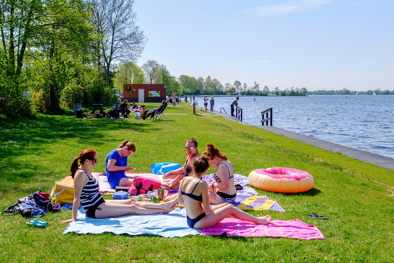 Vinkeveen Zomerdagen Aan Het Strand