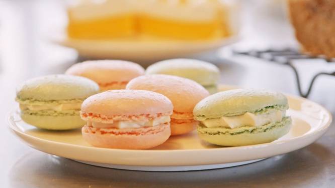 Macarons maken zonder ei en boter? Janny van der Heijden heeft haar twijfels maar proeft ze wel