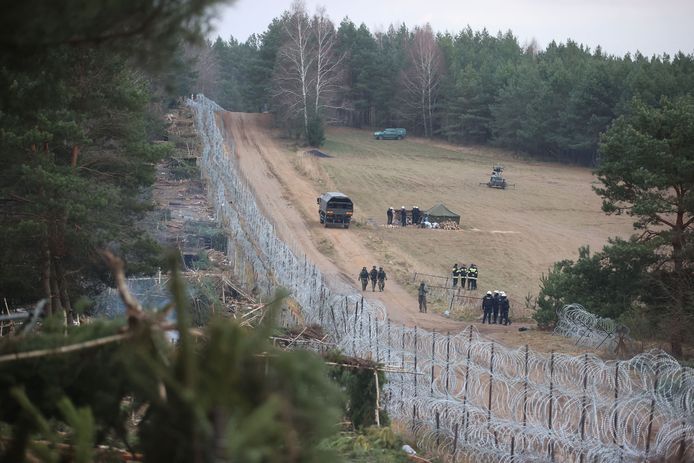 Er zijn al weken spanningen aan de Wit-Russische grens.
