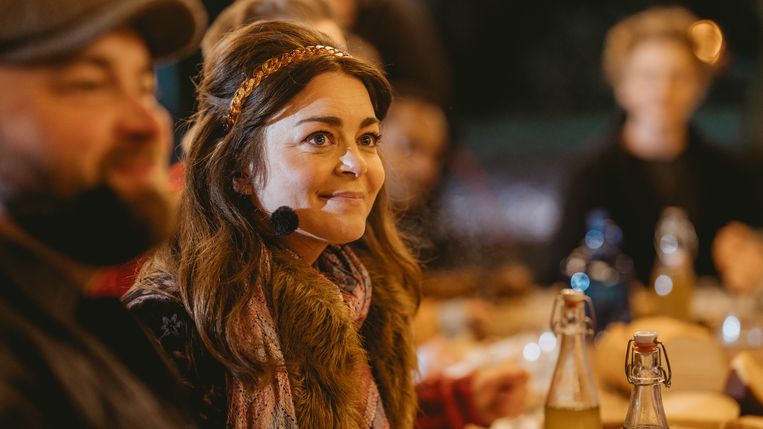 KRO-NCRV introduceert in The Passion op Witte Donderdag dit jaar voor het eerst Maria Magdalena, die wordt gespeeld door Kim-Lian van der Meij.  Beeld Sander Mulkens, KRO-NCRV