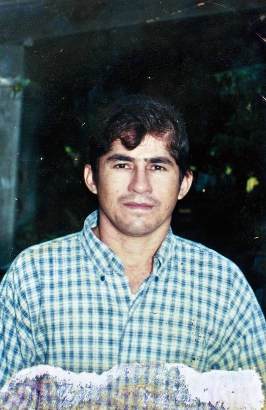 José Salvador Alvarenga juste avant son naufrage de 13 mois.