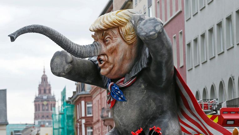 Carnaval in Mainz, Duitsland. Beeld epa