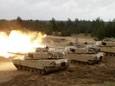 Archiefbeeld: Abrams-tanks tijdens militaire oefeningen in Letland