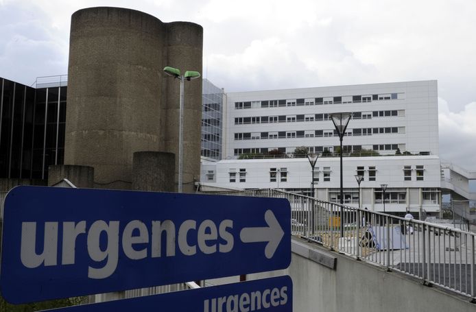 De spoeddienst van het bewuste ziekenhuis in Rennes.
