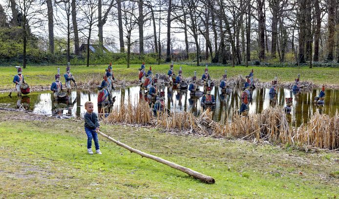 Een van de karakteristieke herinneringen aan het Land van Ooit, op landgoed Steenenburg in Drunen.