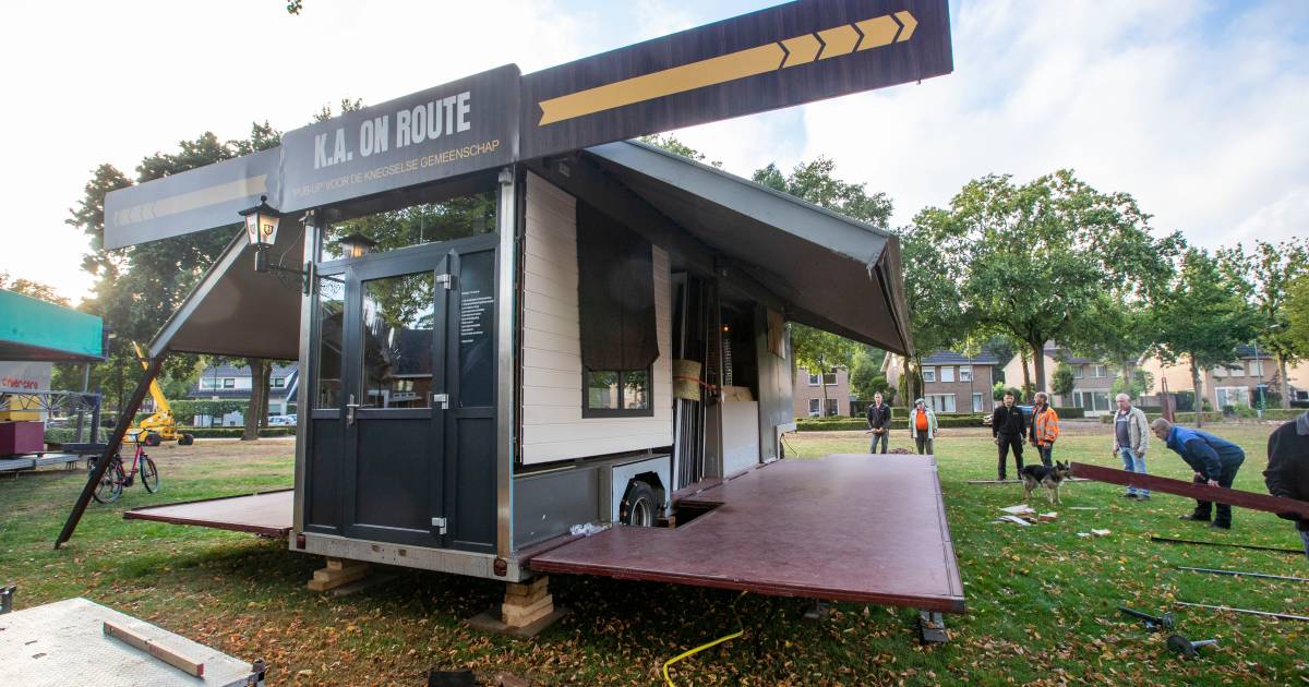 Lang leve het mobiele 'pub-up'-café in Knegsel