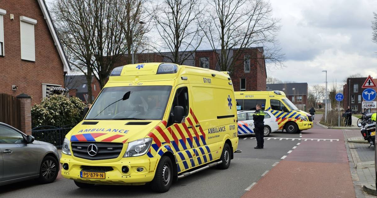 Fietsster raakt gewond bij aanrijding in Ede.