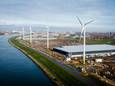 De provincie eist van de gemeente Dordrecht dat het niet bij deze vier windmolens blijft.