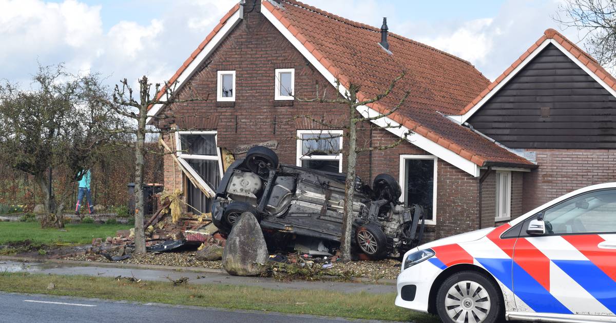 Echtpaar nog steeds in shock na bizar ongeval in Willemsoord: ‘Onze Asterix- en Obelixsteen heeft mij gered’.