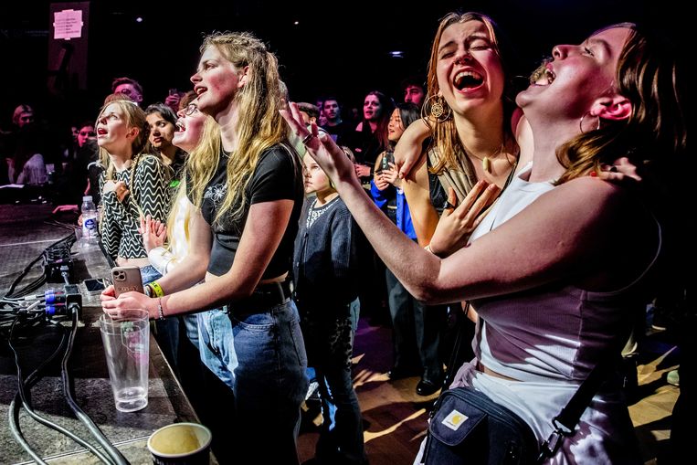 Geweldig publiek trouwens, daar in de Oosterpoort. Beeld ANP