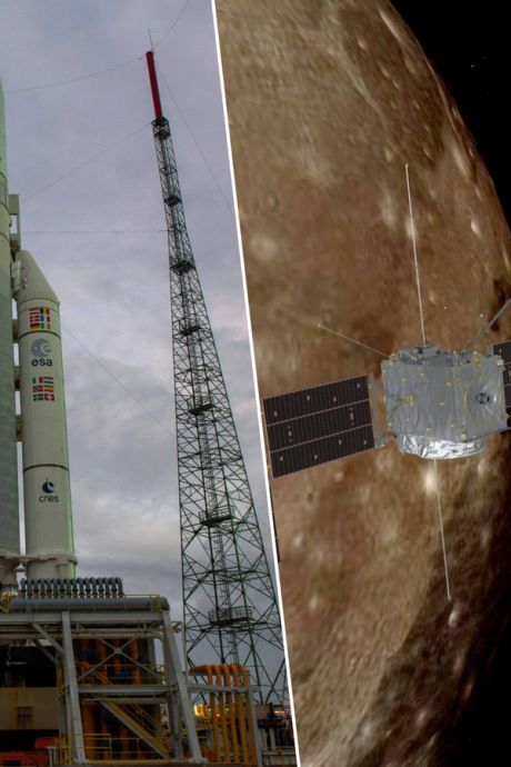 “Ça s'est joué à une seconde”: le lancement de la sonde Juice vers Jupiter reporté in extremis à vendredi 