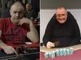 Links slachtoffer Serdal, rechts beklaagde Nino B., beiden aan de pokertafel.