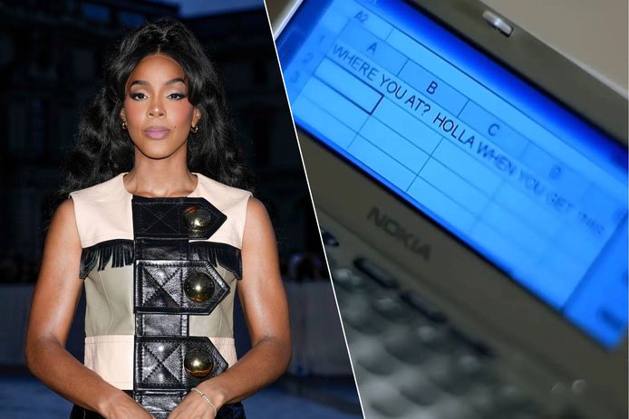 Beschaamde Kelly Rowland is “boos” omdat ze moest sms’en via Microsoft Excel in videoclip