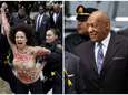Topless actievoerder stormt af op komiek Bill Cosby bij nieuw proces rond aanranding (dat meteen werd uitgesteld op eerste zittingsdag)