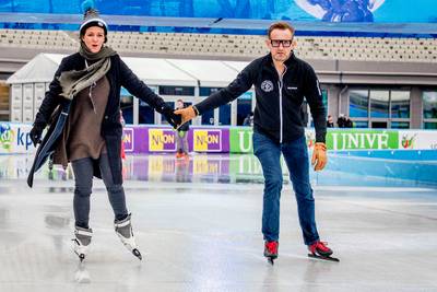 Prinsen krijgen warme omhelzing na trotseren ijskoude poolwind