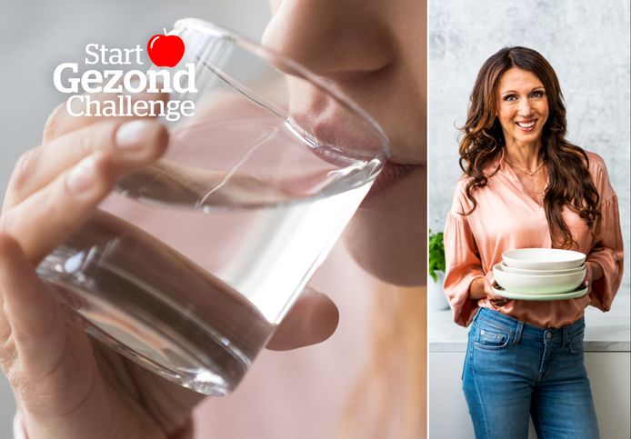 Afwijken Wereldwijd kopen Telt koffie mee voor je hoeveelheid water per dag? En hoeveel water moet je  drinken? Sandra Bekkari deelt 7 tips | Start Gezond Challenge | hln.be