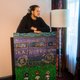 In de lockdown werd elke week een kunstwerk gemaakt in de luxe suite van The Grand