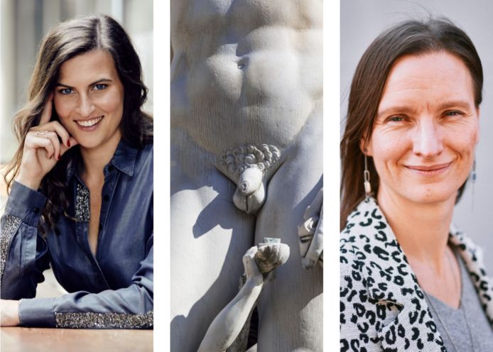 Hoe ga je om met dickpics? Seksuologe Chloé De Bie (links) en professor seksueel strafrecht Liesbet Stevens geven advies.