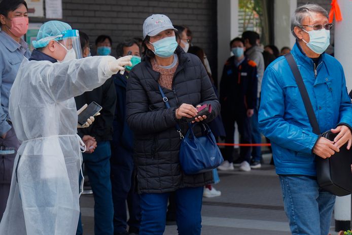 Hong Kong, mercredi 23 février 2022.
