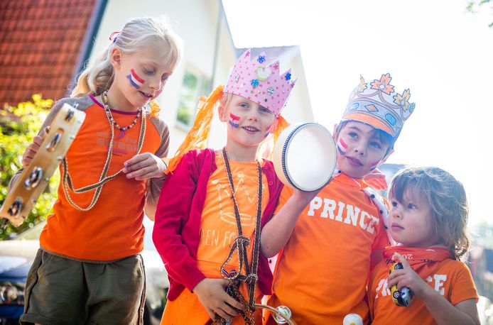 Koningsdag 2020 in Dordrecht.