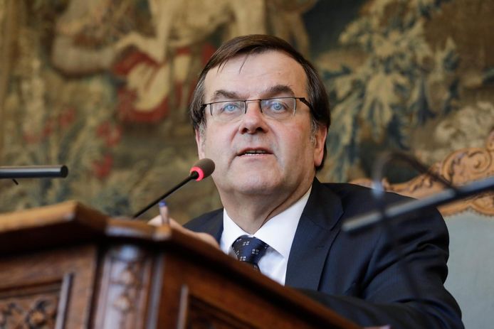 Willy Demeyer, burgemeester van Luik.