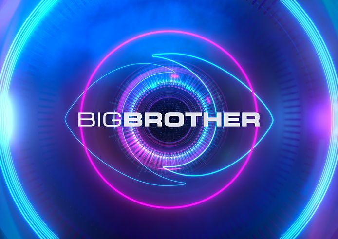 Het logo van 'Big Brother'.