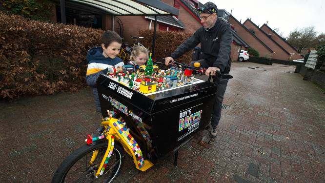 Lego aan huis is een gat in de markt: Roy (41) gaat populair speelgoed verhuren