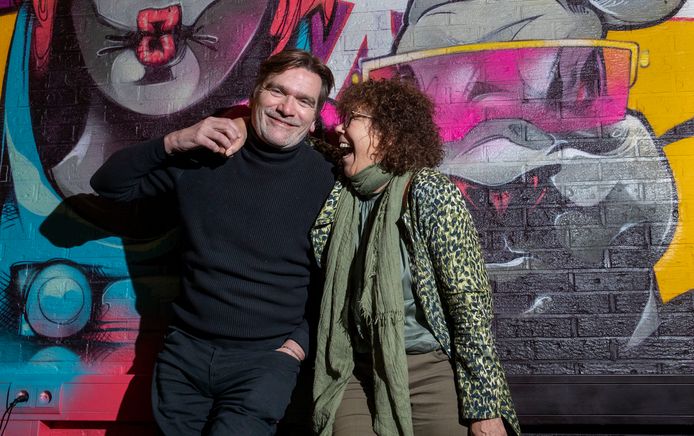 Organisatie reünie jongerensociëteit Oktopus (1970-1988) op 28 januari in Astrant, v.l.n.r. Vincent van Leest en Chris Heyden