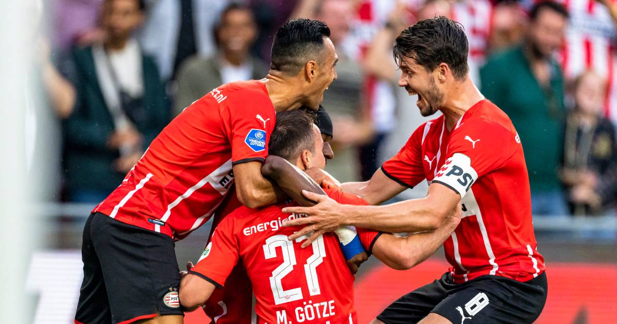 psv met een been in laatste cl voorronde na simpele zege op pover midtjylland nederlands voetbal gelderlander nl
