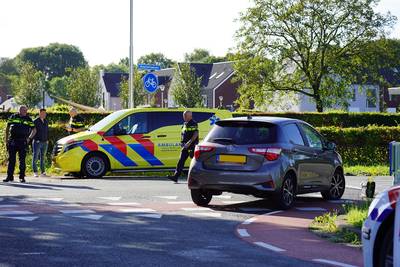 Fietser aangereden in Berkel-Enschot, met spoed naar ziekenhuis vervoerd